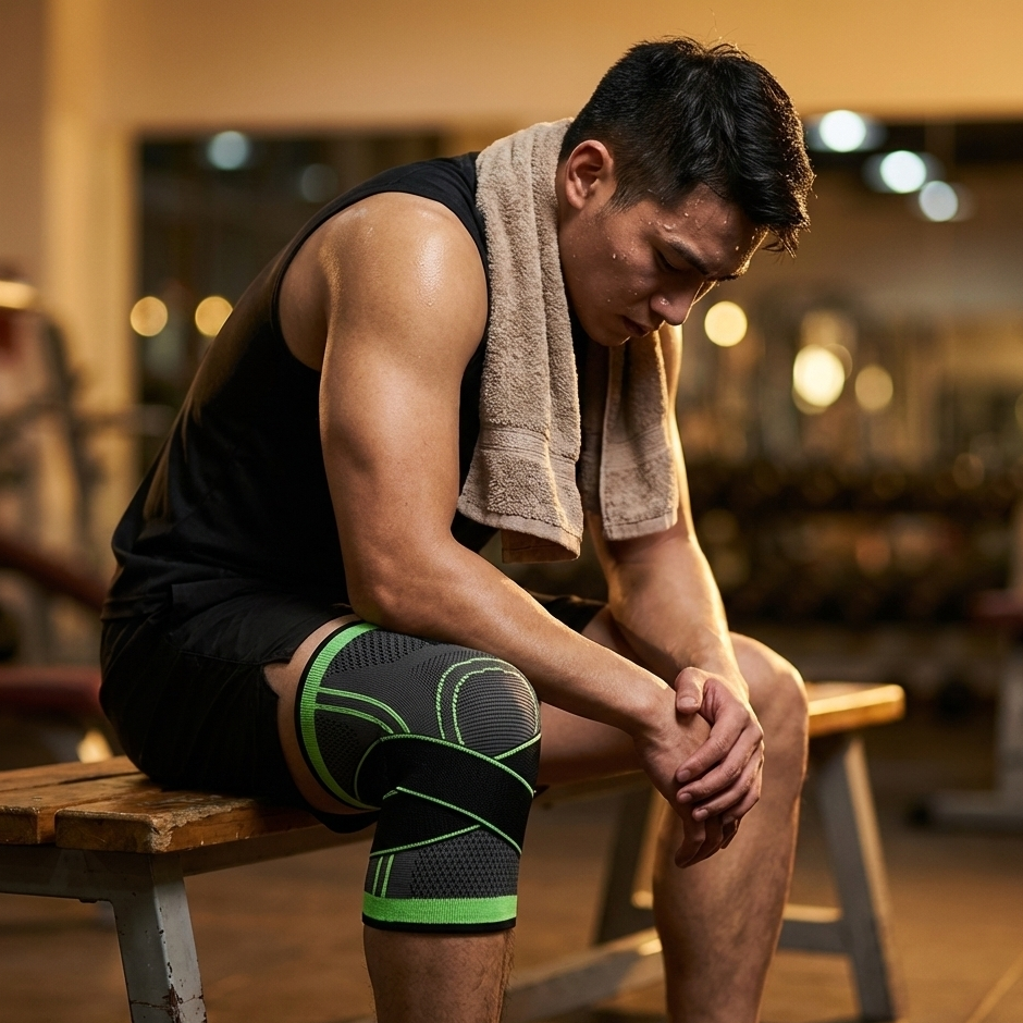 Rodillera de Compresión Deportiva Ajustable <br>¡Lleva dos al precio de una!